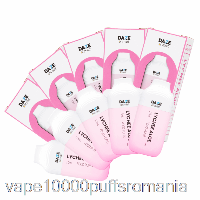 Vape Romania [10-pack] 7 Daze Ohmlet 7000 De Unica Folosinta